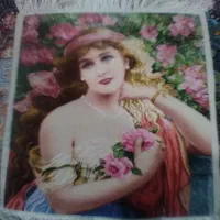 تابلو فرش ترکیب نخ ابریشم|تابلو فرش|فردوسیه, |دیوار