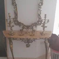 آینه شمعدان قدیمی