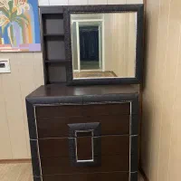 میز آرایش و دراور ایینه ریلی ، ۶ کشو