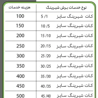 تولید و خدمات برش شیرینگ با دستگاه تمام اتوماتیک|ماشین‌آلات صنعتی|مشهد, سناباد|دیوار