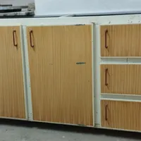 کابینت فلزی باسینک،هودکن وسه متر سنگ به قیمت مناسب