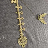 چوب لباسی برنز طرح عقاب قدیمی و سنگین