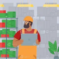 کارگر انبار