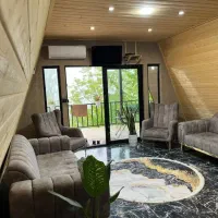 اجاره کلبه سویسی وان جکوزی جنگلی vip|اجارهٔ کوتاه‌مدت ویلا و باغ|نشتارود, |دیوار