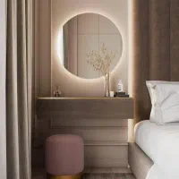 آینه گرد بک لایت آینه قدی دفرمه|آینه|تهران, چیتگر شمالی|دیوار