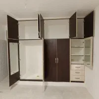 فروش دو کمد دیواری MDF|جاکفشی، کمد، دراور|بندر کنگان, |دیوار