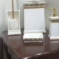 ست سرویس بهداشتی رزین.نو و استفاده نشده.کادو بوده.|لوازم سرویس بهداشتی|تهران, فلاح|دیوار