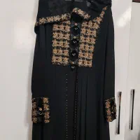 مانتو بلند مجلسی عبایی|لباس|اصفهان, برازنده|دیوار