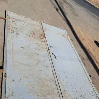 درب دولنگه ابعاد۲۴۰ در۱۷۵ ورق سنگین|مصالح و تجهیزات ساختمان|سنقر, |دیوار