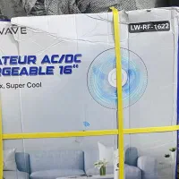 پنکه شارژی،light wave مدلlw-rf-1622|سایر لوازم برقی|بهبهان, |دیوار