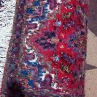 فرش هریس تاجری زرع و نیم یک جفت|فرش|میانه, |دیوار