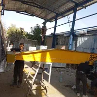 ساخت ونصب انواع جرثقیل های سقفی ودروازه ای