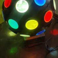 توپ گردان نورپردازی تمام اهنی|ریسه و چراغ تزئینی|کوهدشت, |دیوار