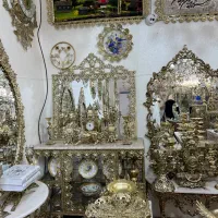 آینه و ویترین برنز اصل قیمت کارخانه رمانتیک مسکن|بوفه، ویترین، کنسول|کرمانشاه, |دیوار