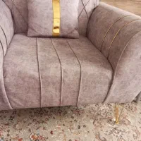 مبل راحتی طوسی