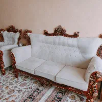 فروش مبل سلطنتی بدون هیچ ایرادی و کاملا سالم|مبلمان خانگی و میز عسلی|پرند, فاز ۵|دیوار