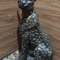 ساعت آبشارنما و مجسمه پلنگ|ساعت دیواری و تزئینی|کرج, کمال‌شهر|دیوار