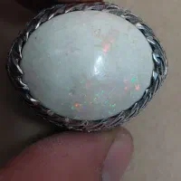 انگشتر نقره اوپال|جواهرات|قم, حاج زینل|دیوار