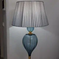 آباژور ایستاده اشکی با شید توسی