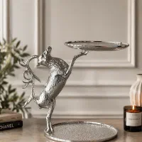 دکوری وپذیرایی نشکن طرح گوزن