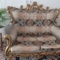 مبل ۷نفره همراه دو عددعسلی