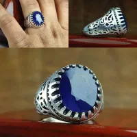 انگشتر یاقوت کبود