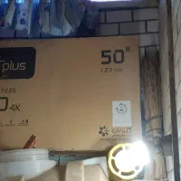 کارتن تلفزیون ۵۰ اینچ جی پلاس سالم سالم