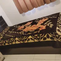 تخت یک‌نفره به همراه تُشک