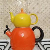 کتری سوتدار با دوقوری