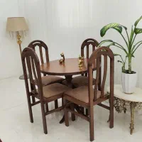 غذاخوری ناهارخوری ۴نفره درحدنو تمام چوب