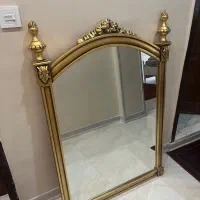 اینه چوب اصل ورق طلا بدو خط و خش