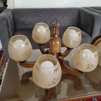 لوستر و ریل نور|لوستر و چراغ آویز|یزد, |دیوار