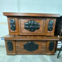 میز کارمندی فلزی و چوبی|دفتر کار|حمیدیا, |دیوار