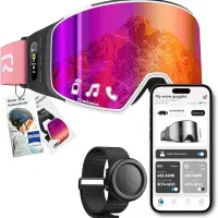 عینک اسکی هوشمند SKIWARRIOR G02 بیسیم