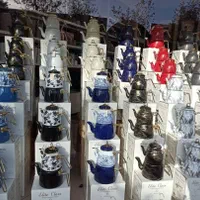 کتری قوری دو درب شطرنجی برند شاهین ترکیه|قوری، کتری، قهوه‌ساز دستی|شیراز, معالی‌آباد|دیوار
