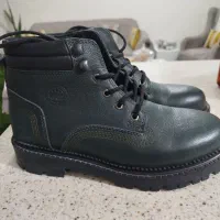 پوتین چرم مشهد سبز