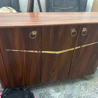 کنسول و اینه.جاکفشی .میز تلویزیون .ساعت ست