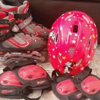 اسکیت اسپرت سالم باهمه تجهیزات