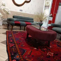 مبلمان شیک «درحدنو»همراه پرده ست