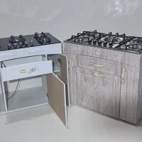 اجاق گاز وکابین ۵شعله‌و۴شعله