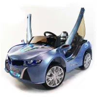 ماشین شارژی BMW متالیک مانیتور دار  کنترل دار