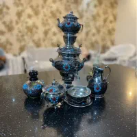 سرویس سماور دکوری یلدایی و سیسمونی|صنایع دستی و سایر لوازم تزئینی|سرخرود, |دیوار