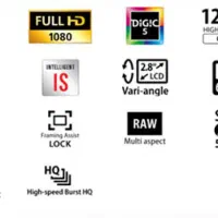 دوربین عکاسی و فیلم برداری کانن|دوربین عکاسی و فیلم‌برداری|اهواز, کمپلو جنوبی|دیوار
