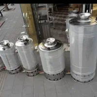 سماور گازی ۴ تا ۱۲ لیتری برنجی و استیل/سماورسازی