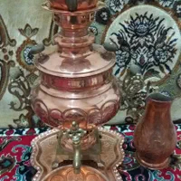 سماورمسی ذغالی عتیقه مهردار بکربکر نونو