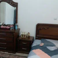 تخت دو نفره بادوکمدکوچک|تخت و سرویس خواب|سنندج, |دیوار