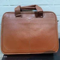 کیف تمام چرم طبیعی اداری دانشجویی نونو