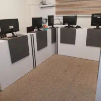 میز و کانتر اداری ملامینه کارکرده