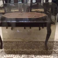 شیشه میز مربع