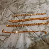 انواع دستبند ژوپینگ طرح طلا هرکدام۶۸۰|بدلیجات|اصفهان, شیخ اشراق|دیوار